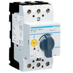 Interrupteur de protection de moteur hager 10 - 16a 2. 5 modules 3 plesmm511n