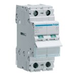 Interrupteur - sectionneur hager 2p 63a  2 modules sbn263