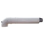 Kit aspiration concentrique des fumes bosch az 361 horizontal 60 / 100 7716050036