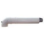 Kit aspiration concentrique des fumes bosch az 361 horizontal 60 / 100 7716050036