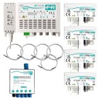 Kit fibre optique fracarro opt - pdm - mini pour signaux tnt et sat 270700 Kit fibre optique fracarro opt - pdm - mini pour signaux tnt et sat 270700