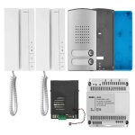 Kit interphone bifamiliale vimar elvox voxie + plaque 2 fils plus k40540. e2 Kit interphone bifamiliale vimar elvox voxie + plaque 2 fils plus k40540. e2