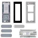 Kit d'interphone bpt base installation avec platine de rue thangram système 2 fils Kit d'interphone bpt base installation avec platine de rue thangram système 2 fils