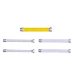 Kit de joints flexibles extensibles ferrari pour le raccordement de la chaudire 5 pices 041287