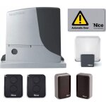 Nice kit pour portail coulissant de 600 kg avec cellule photoélectrique clignotante rb600bdkce Nice kit pour portail coulissant de 600 kg avec cellule photoélectrique clignotante rb600bdkce