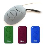 Kit récepteur nice avec 3 télécommandes 2 canaux intikit Kit récepteur nice avec 3 télécommandes 2 canaux intikit