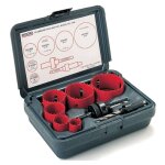 Kit de scie cloche ridgid 1248 pour plombier avec coffret 81490