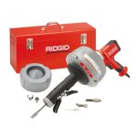 Kit stasatrice ridgid k - 45af - 5 de vidange de puits de 20 - 75 mm 36043 Kit stasatrice ridgid k - 45af - 5 de vidange de puits de 20 - 75 mm 36043