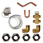 Kit vanne motorise 3 voies aermec pour ventilo - convecteurs vch
