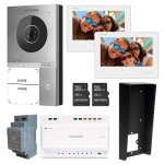 Kit vidéophone bifamilial hikvision ds - kis705ey 2 fils wifi 305305972 Kit vidéophone bifamilial hikvision ds - kis705ey 2 fils wifi 305305972