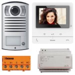Kit visiophone bticino classe100 v16b 2 fils unifamiliale 364613 Kit visiophone bticino classe100 v16b 2 fils unifamiliale 364613