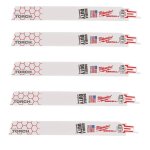 Lames de scie milwaukee torch 18tpi 230 mm 5 pièces 48475788 Lames de scie milwaukee torch 18tpi 230 mm 5 pièces 48475788