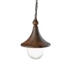 Lampe  suspension pour le jardin sovil lampara de couleur cuivre 350 / 11