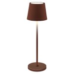 Lampe de table à piles century lume plus 2, 2w 2700k corten lmpc - 023827 Lampe de table à piles century lume plus 2, 2w 2700k corten lmpc - 023827