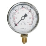 Manomètre pour gaz ferrari 1 / 4 radial basse pression 63 mm 110528 / 250 Manomètre pour gaz ferrari 1 / 4 radial basse pression 63 mm 110528 / 250