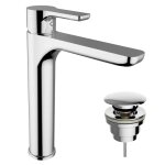 Mlangeur pour lavabo teorema goodlife taille super chrome 8637011 - 001