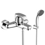 Teorema bing mlangeur baignoire avec douchette chrome 9b15011 - 001