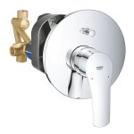 Mitigeur pour baignoire et douche grohe eurosmart monocommande 33305003