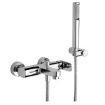 Mitigeur baignoire douche paffoni candy avec dviateur chrom ca023cr