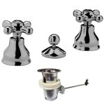 Mitigeur de bidet paffoni iris chasse automatique chromé irv116cr Mitigeur de bidet paffoni iris chasse automatique chromé irv116cr