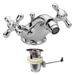 Mitigeur de bidet rétro paffoni iris chasse automatique chromé irv125cr Mitigeur de bidet rétro paffoni iris chasse automatique chromé irv125cr