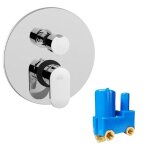 Mitigeur de douche encastré paffoni candy 3 voies déviateur ca019cr Mitigeur de douche encastré paffoni candy 3 voies déviateur ca019cr