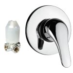 Mitigeur de douche encastr paini creta en laiton chrom 42cr690