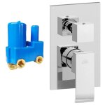 Mitigeur encastr pour douche paffoni elle 3 sorties chrom el019cr