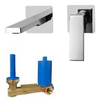 Mitigeur encastré pour lavabo paffoni elle chromé el104cr70 Mitigeur encastré pour lavabo paffoni elle chromé el104cr70