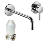 Mitigeur encastr pour lavabo paffoni light chrom lig006cr70