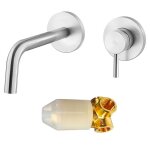 Mitigeur encastr mural pour lavabo paffoni light lig006hgsp70