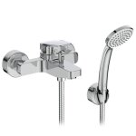 Mitigeur extrieur pour baignoire et douche ideal standard avec douchette bd258aa