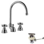 Mitigeur de lavabo paffoni iris bec orientable chrom irv057cr