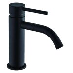 Mitigeur de lavabo sans vidange paffoni light noir mat lig071no