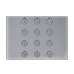 Module ouvre - porte clavier numérique urmet alpha couleur gris 1168 / 46g Module ouvre - porte clavier numérique urmet alpha couleur gris 1168 / 46g