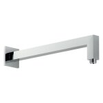 Nobili rubinetterie bras de douche mural nobili chrome quadra ad138 / 24cr