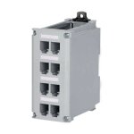 Panduit eds lan panneau patch en cuivre panduit 8 porte par guida din rail cdpp8rg Panduit eds lan panneau patch en cuivre panduit 8 porte par guida din rail cdpp8rg