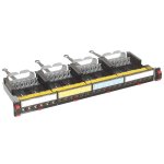Panneau de brassage bticino 24 connecteurs rj 45 cat 6a utp c9024c6au