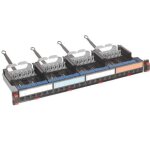 Panneau de brassage bticino 24 connecteurs rj45 cat5e utp c9024c5eu