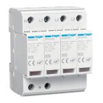 Parafoudre de surtension hager t2 tns / tt 4p 40ka spb440d