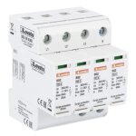 Parafoudre de surtension lovato type 2 20ka 3p + n cartouche sg23na300