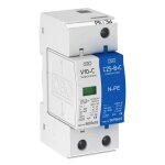 Parafoudre de de surtension obo bettermann spd 1 + n / pe 10ka cl. 2 5093418