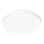 Plafonnier novalux luna rond blanc 19w led 4000k ip44 104316. 01