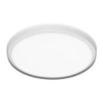 Plafonnier rond nobile  led 18w 4000k 1650 lumens blanc plir28 / 4k