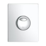 Plaque de commande grohe skate dual flush chromée 38862000 Plaque de commande grohe skate dual flush chromée 38862000