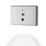 Plaque pour rservoir de chasse d'eau wc dmp dikaflush en acier r / 61760