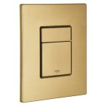 Plaque de commande wc grohe skate cosmopolitan or bross 38732gn0