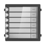 Platine de rue modulaire 6 boutons hikvision ds - kd - kk 305301077 Platine de rue modulaire 6 boutons hikvision ds - kd - kk 305301077