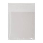 Poche plate din abb a4 porte - crans manchon transparent autocollant za6