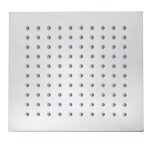 Pomme de douche carré bossini tetis chromé 30x30 cm i008750030005 Pomme de douche carré bossini tetis chromé 30x30 cm i008750030005